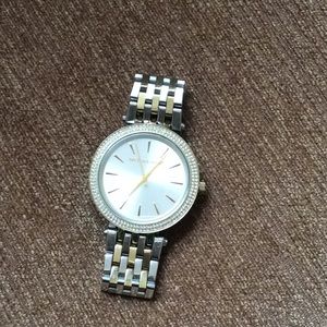 Michael kors two tone watch